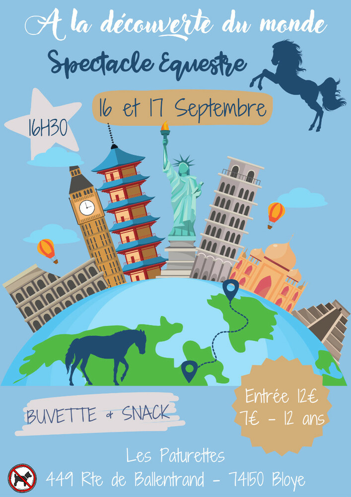 Spectacle équestre Bloye