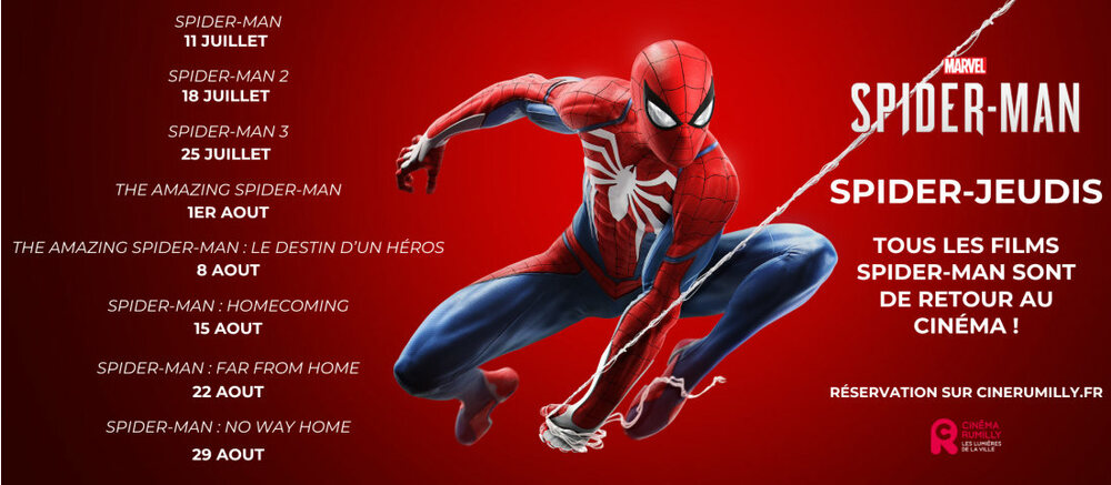 Spider man cinéma Rumilly