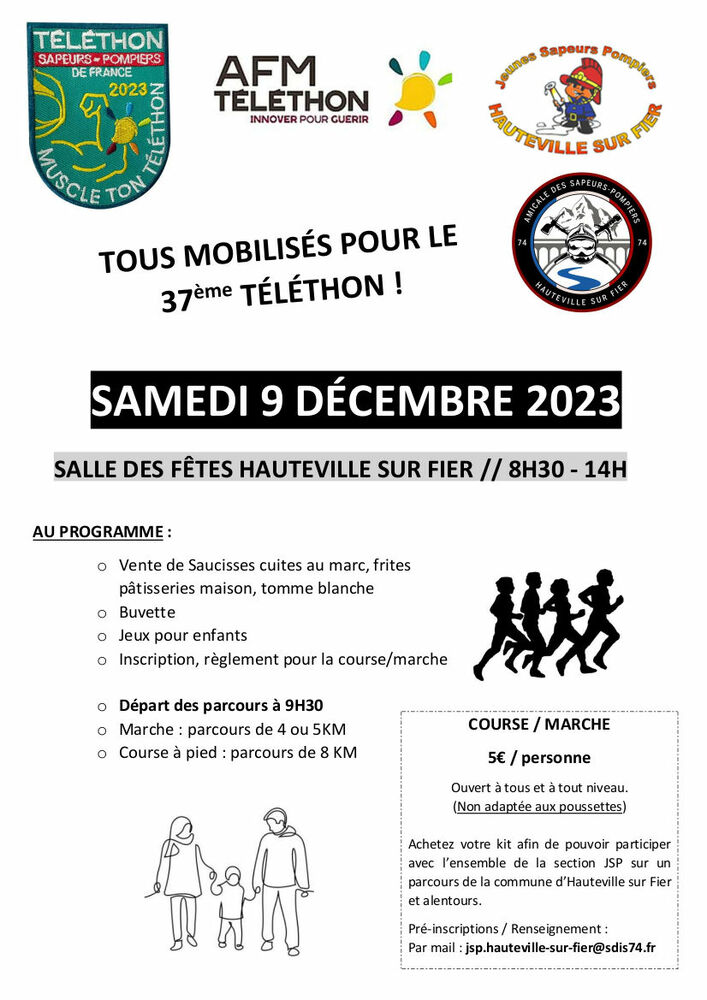 Téléthon Hauteville 2023