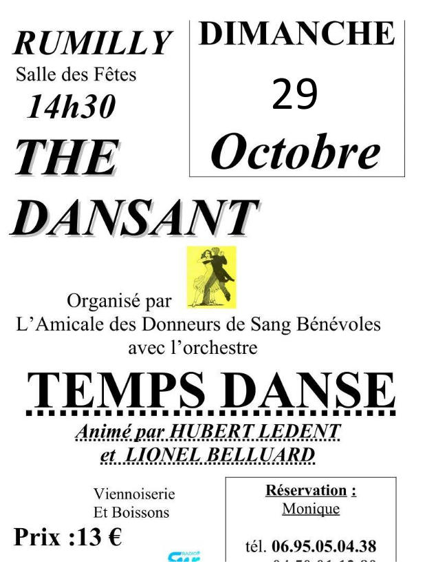 Thé dansant Rumilly