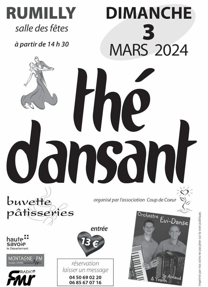 Thé dansant Rumilly 2024