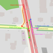 Plan de circulation temporaire sur le Boulevard de l’Europe