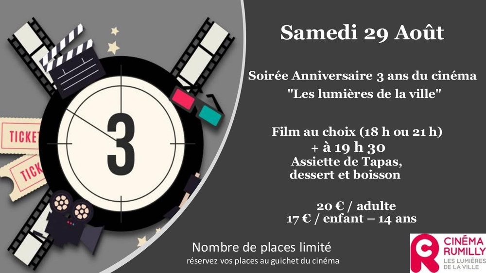 Anniversaire cinéma Rumilly