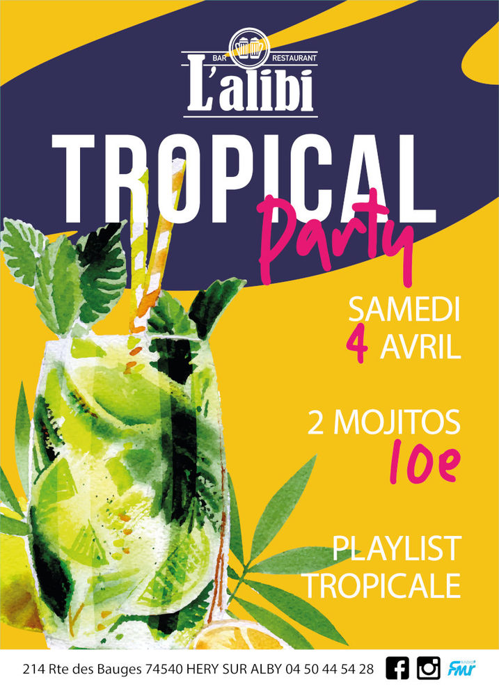 Soirée tropique Alibi