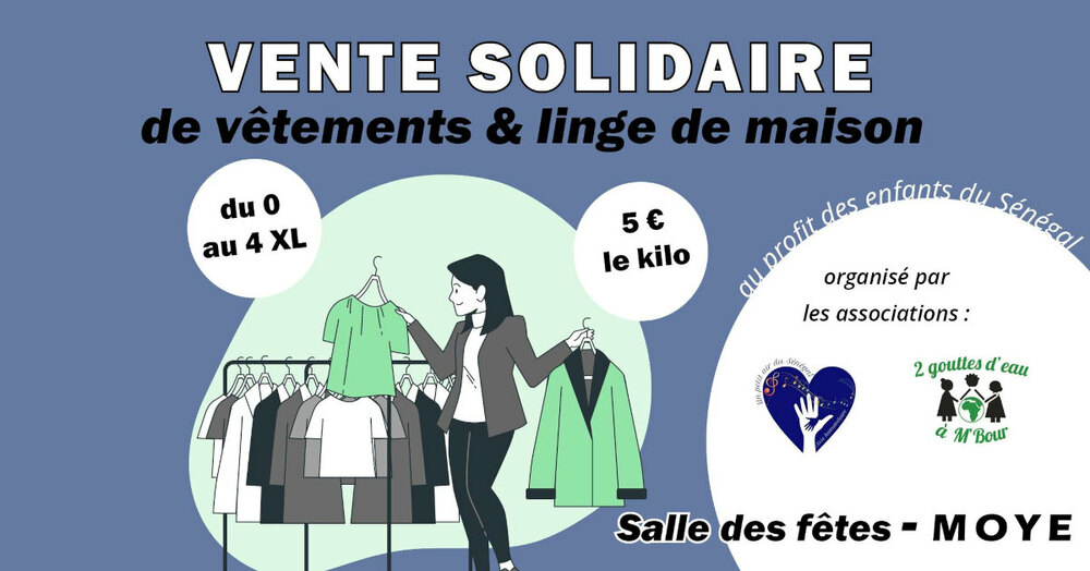 Vente solidaire Sénégal Moye