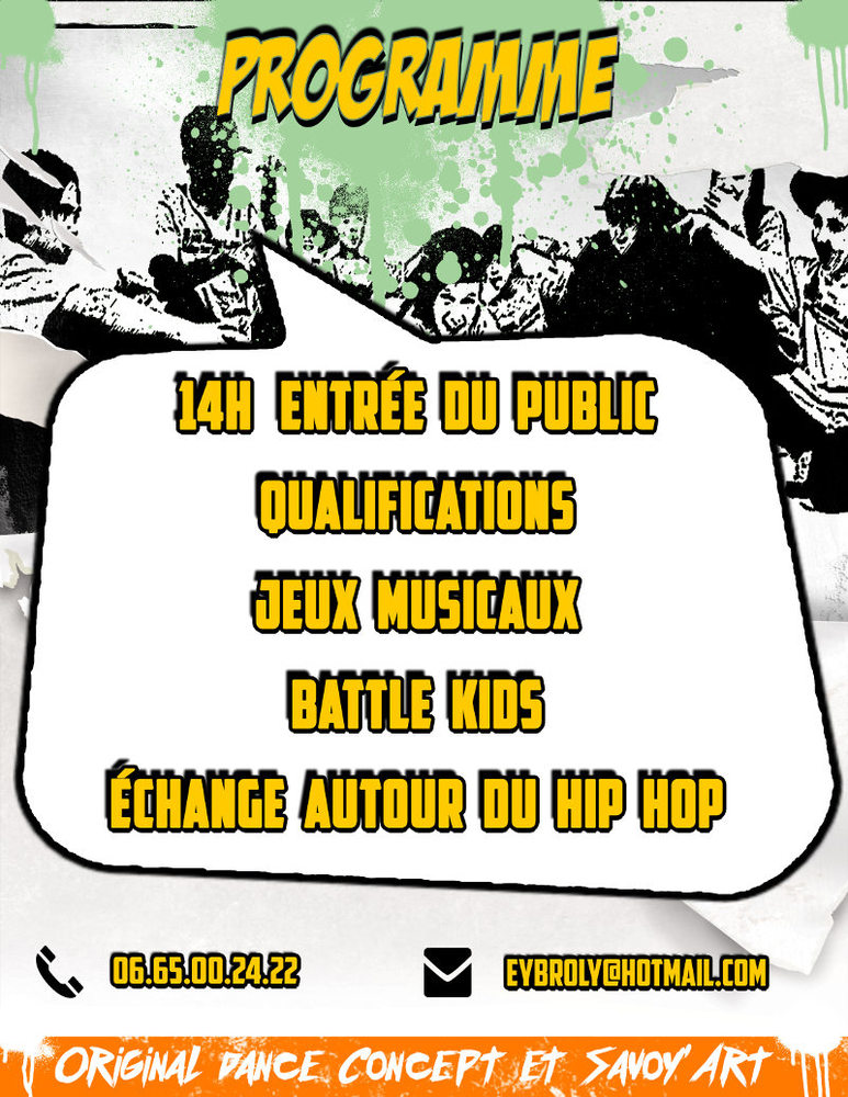 Battle Hip Hop Original Dance Concept