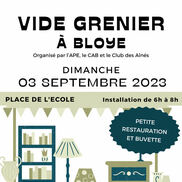 Vide grenier à Bloye