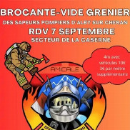 Vide-grenier des Sapeurs-Pompiers d’Alby-sur-Chéran