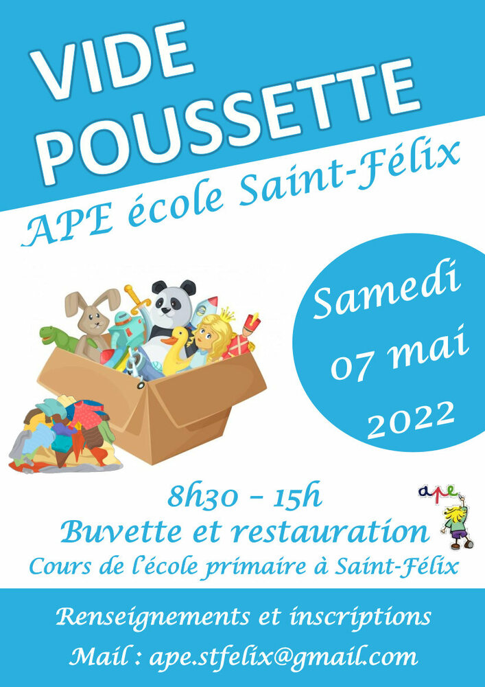 Vide poussette Saint Félix