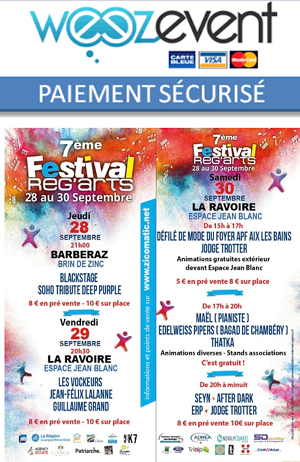 Programme festival Reg'arts