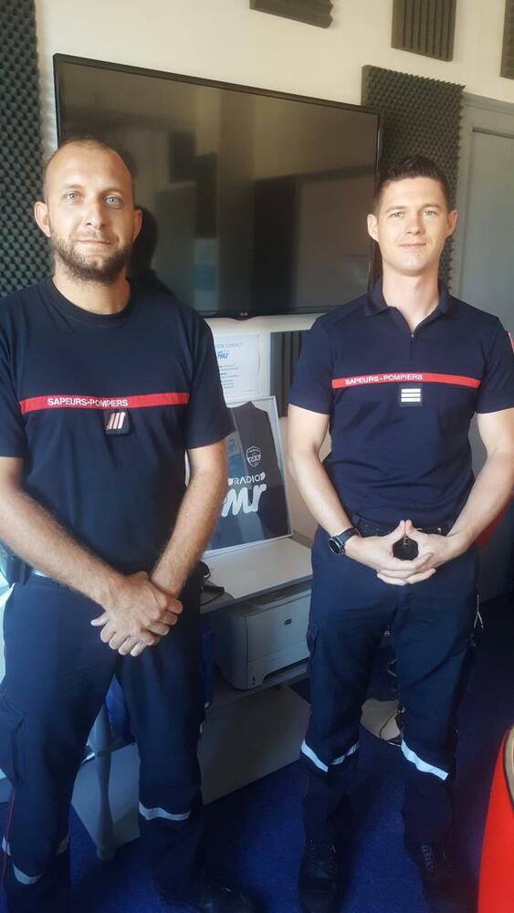 Yann Valentin Julien Legrand Pompiers Rumilly