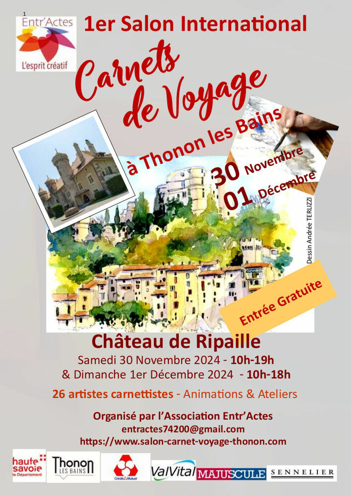 Salon carnet voyage Thonon
