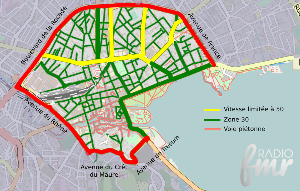Zone vignette critair Annecy